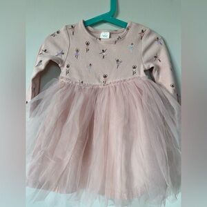 Next Pink Dress with Ballerina Design